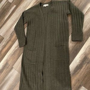 Long Grey Cardigan